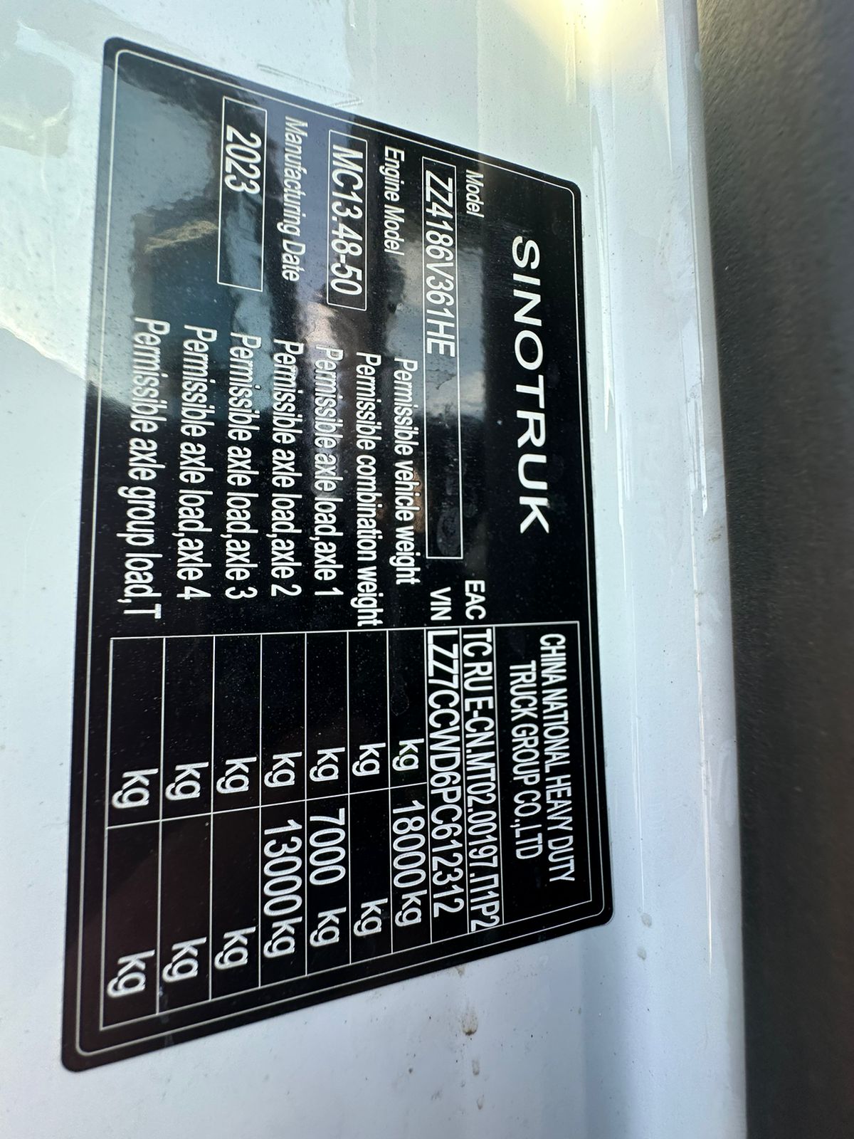 SITRAK C7H 4x2 Седельный тягач 2023 г. - фото 3